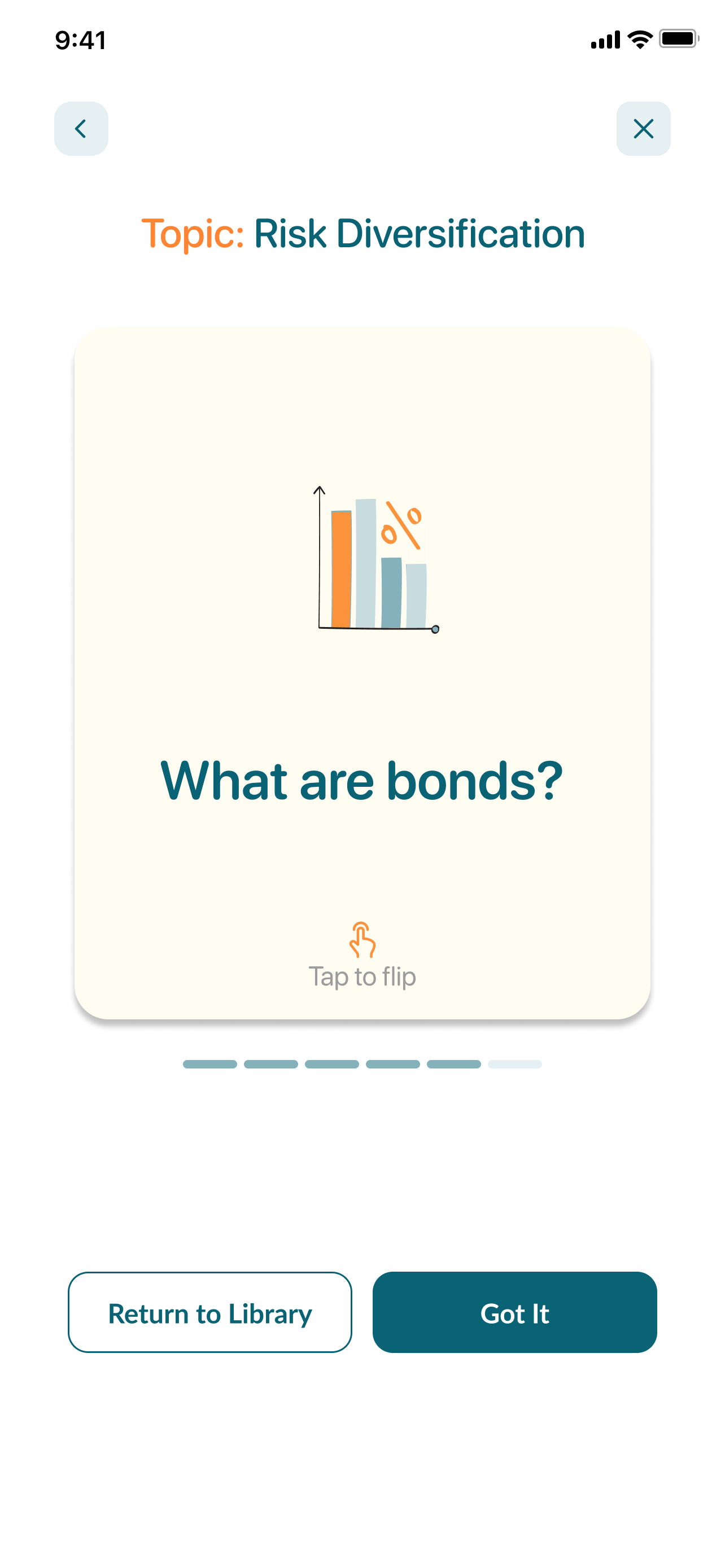 Flashcard quiz