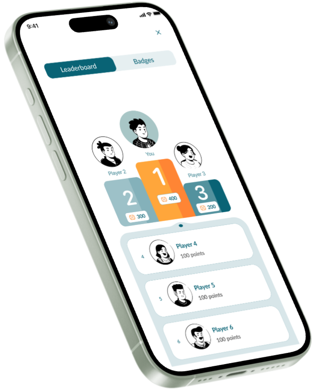 FinQuest proposed solution — key feature screens