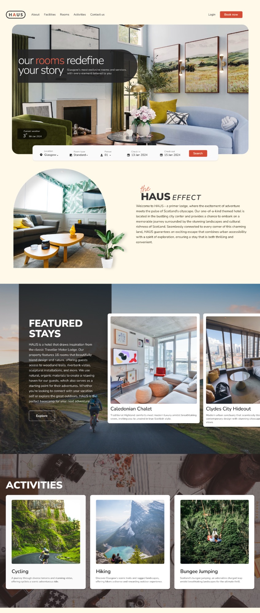 Haus additional pages
